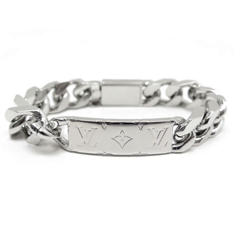 lv chain bracelet men|louis vuitton bracelets men.